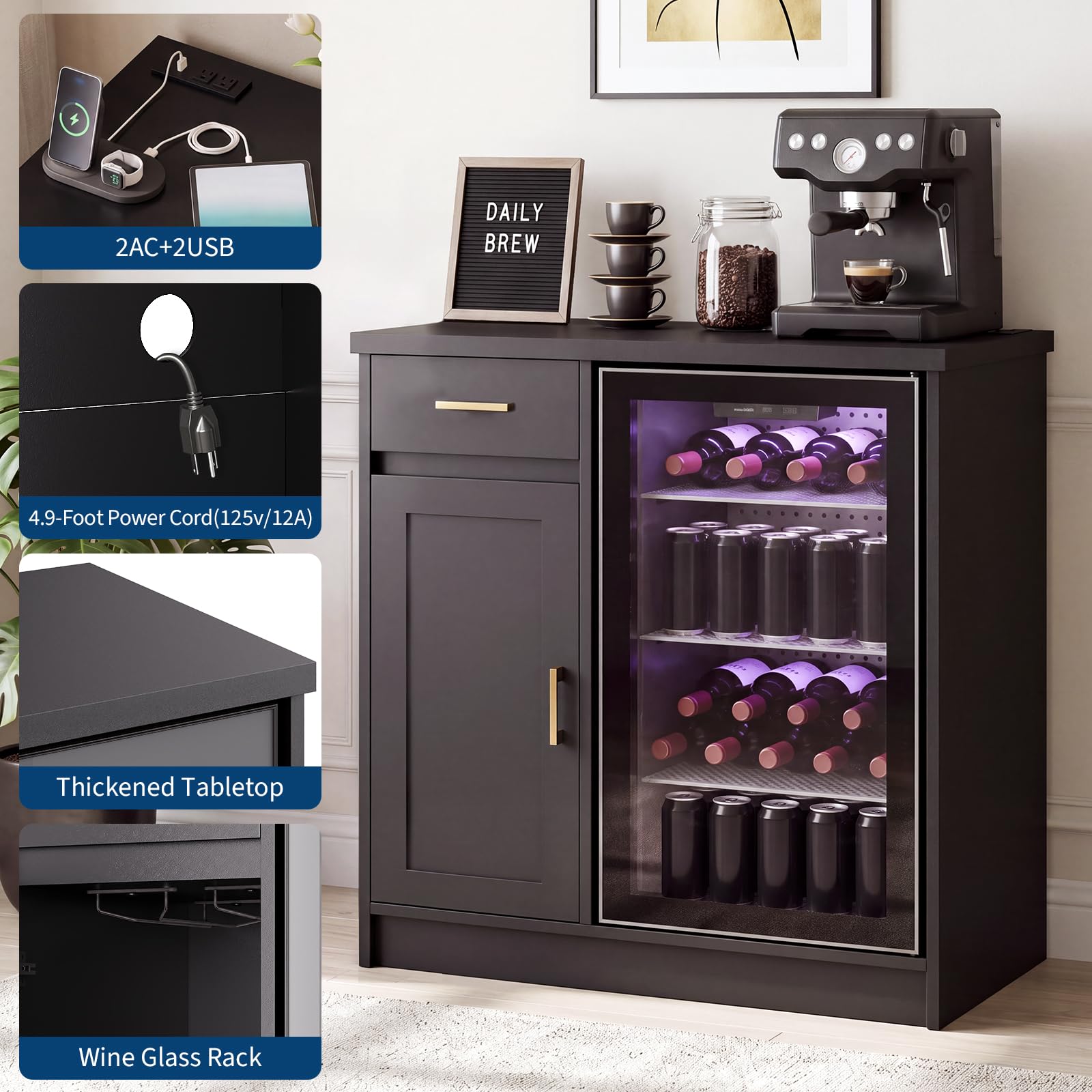 Mobile Bar da 42 Pollici per F - Wine Beer Cooler recensione e prezzo