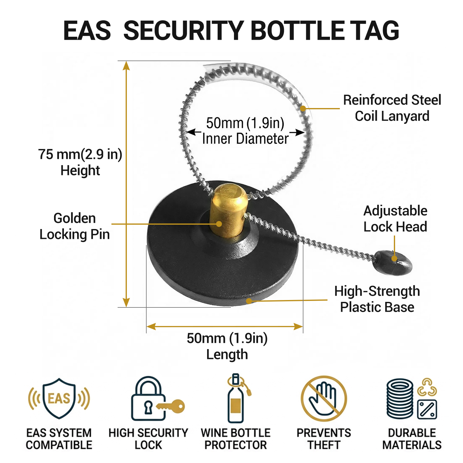 50 Etichette di Sicurezza per  - Wine Beer Liquor Store recensione e prezzo