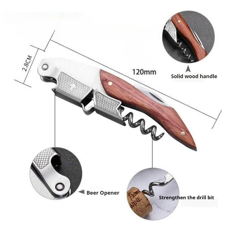 Cavatappi da Sommelier in Acci - Cork Screw Lever recensione e prezzo